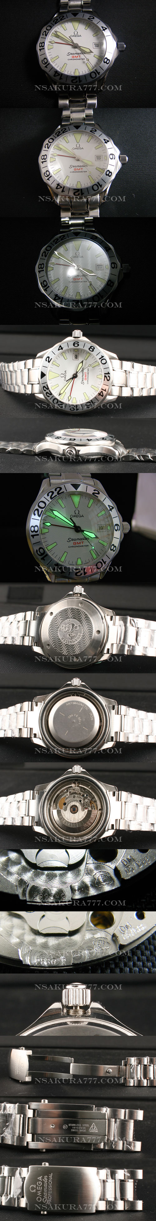 レプリカ時計オメガシーマスター自動巻最新改良白2836-2搭載 - ウインドウを閉じる