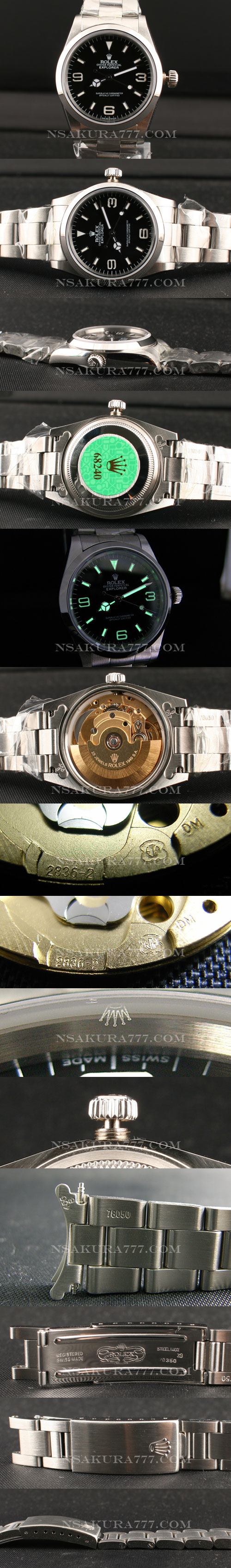 レプリカ時計ロレックス EX１.ボーイズ Swiss E社　25石 ? 2836-2 - ウインドウを閉じる