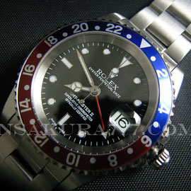 レプリカ時計ロレックス GMT マスター廉価版2836-2ムーブ搭載 GMT針単独調整可能