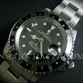 レプリカ時計ロレックス GMT マスター廉価版2836-2ムーブ搭載 GMT針単独調整可能