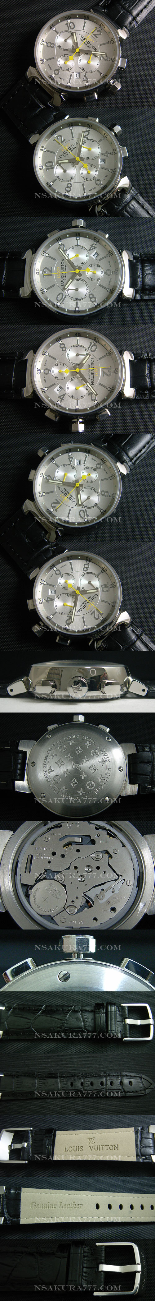 レプリカ時計ルイヴィトン信頼のMIYOTA製クオーツムーブメント(日本製） 搭載 - ウインドウを閉じる