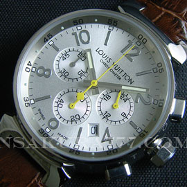 レプリカ時計ルイヴィトン信頼のMIYOTA製クオーツムーブメント(日本製） 搭載
