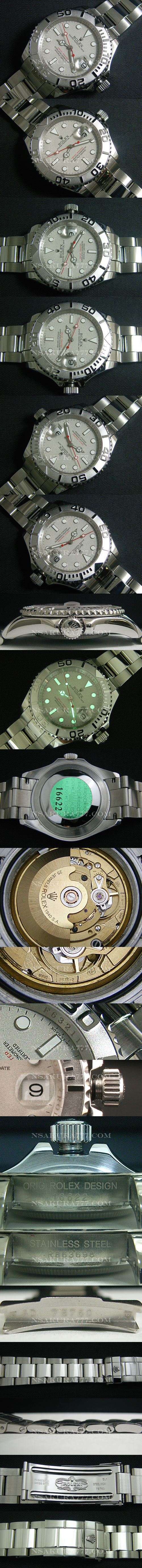 レプリカ時計ロレックス ヨットマスタ廉価版2836-2ムーブ搭載[新型ケースに完全改良] - ウインドウを閉じる