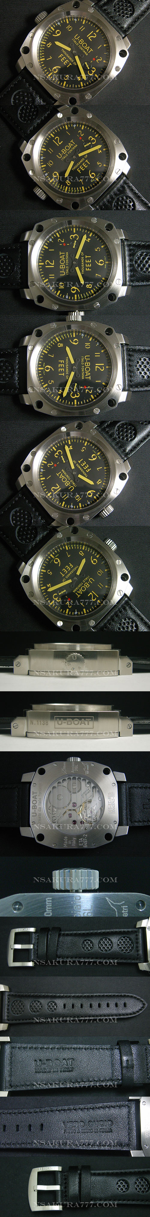 レプリカ時計ユーボートSwiss ETA社製Cal.6497手巻、17石、18 - ウインドウを閉じる