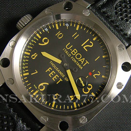 レプリカ時計ユーボートSwiss ETA社製Cal.6497手巻、17石、18