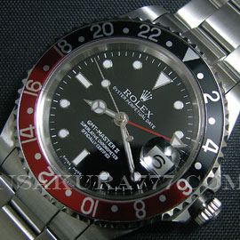 レプリカ時計ロレックス GMT マスター短針単独稼動調整可2836搭載