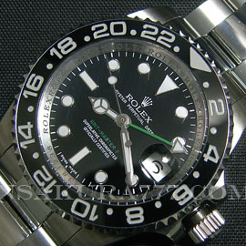 レプリカ時計ロレックス GMT Master II 短針単独稼動調整可モデル swiss