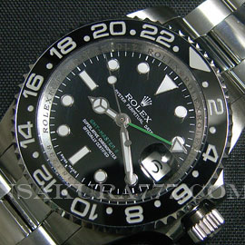 レプリカ時計ロレックス GMT Master II 短針単独稼動調整可モデル asian