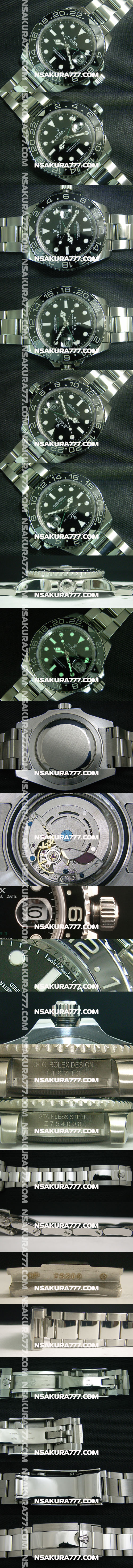レプリカ時計ロレックス GMT Master II GMT針単独調整可能モデル - ウインドウを閉じる