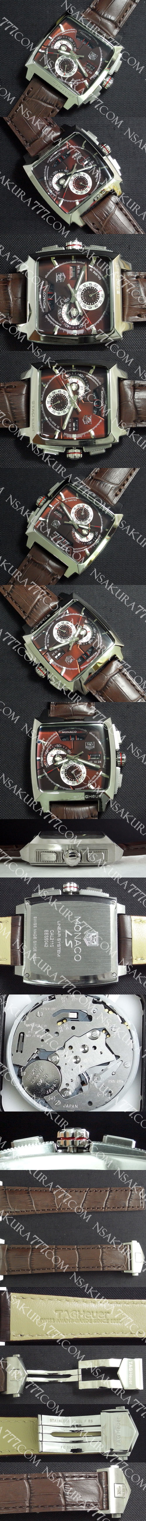 レプリカ時計タグホイヤー モナコ SL MIYOTA製クオーツムーブメント - ウインドウを閉じる