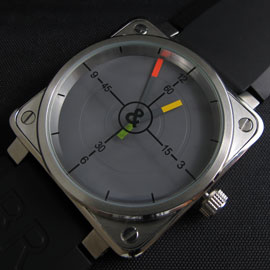 レプリカ時計ベル&ロス BR 01-94クオーツムーブメント(日本製） 搭載