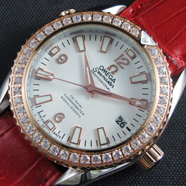 レプリカ時計オメガ　シーマスター　プラネットオーシャン日本製の MIYOTA クォーツムーブメント搭載