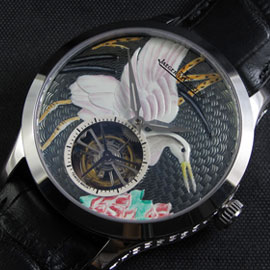 レプリカ時計ジャガールクルト　マスター　トゥールビヨン搭載 21600振動 (自動巻き)ハイエンドモデル