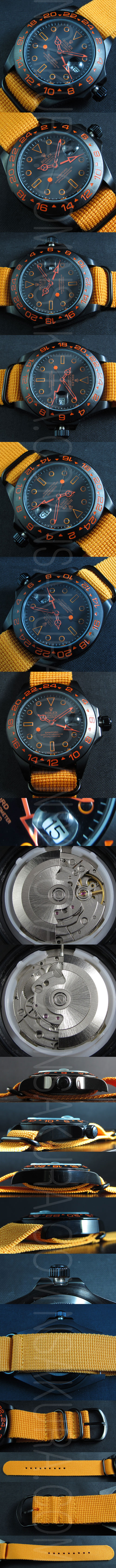 レプリカ時計ロレックス エクスプローラーⅡ４４ｍｍ　バンフォード，　Asian 21600振動 - ウインドウを閉じる