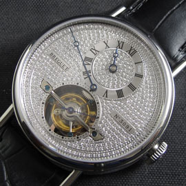 レプリカ時計ブレゲ クラシック グランド コンプリケーション トゥールビヨン 21600振動 (自動巻き)