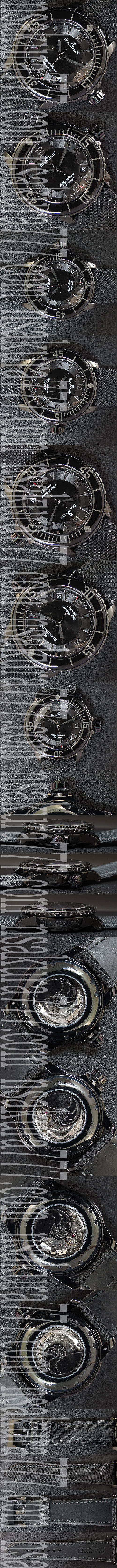 レプリカ時計ブランパン　フィフティー ファゾムズ 　，Asian21600振動 ムーブ搭載！ - ウインドウを閉じる